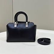Bagsaaa Fendi By The Way Black Leather Bag - 17*8*12cm - 3