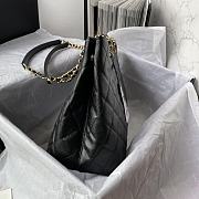 Bagsaaa Chanel Black Quilted Caviar Tote - 31*23*14cm - 5