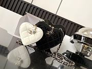 Bagsaaa Chanel Clutch With Chain AP3295 Double Heart - 13.3 × 15 × 2 cm - 1