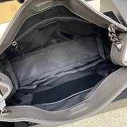 Bagsaaa YSL Niki Shopping In Vintage Dark Grey Leather - 33 X 27 X 11,5 CM - 2