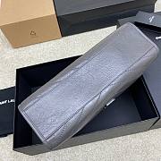 Bagsaaa YSL Niki Shopping In Vintage Dark Grey Leather - 33 X 27 X 11,5 CM - 3