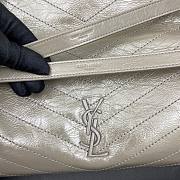 	 Bagsaaa YSL Niki Shopping In Vintage Light Grey Leather - 33 X 27 X 11,5 CM - 5
