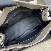 	 Bagsaaa YSL Niki Shopping In Vintage Light Grey Leather - 33 X 27 X 11,5 CM - 2