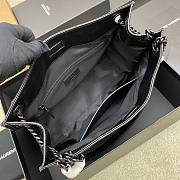 	 Bagsaaa YSL Niki Shopping In Vintage Black Leather - 33 X 27 X 11,5 CM - 5