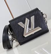 Bagsaaa Louis Vuitton Twist Lock XL Epi Black Bag - 16.5 x 19 x 8.5 cm - 1