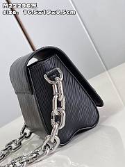 Bagsaaa Louis Vuitton Twist Lock XL Epi Black Bag - 16.5 x 19 x 8.5 cm - 3