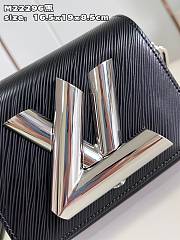 Bagsaaa Louis Vuitton Twist Lock XL Epi Black Bag - 16.5 x 19 x 8.5 cm - 6
