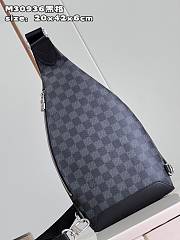 Bagsaaa Louis Vuitton Duo Crossbody Damier Bag - 20 x 42 x 6 cm - 3