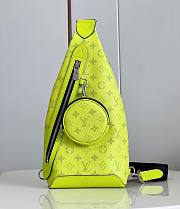 	 Bagsaaa Louis Vuitton Duo Crossbody Monogram Yellow Bag - 20 x 42 x 6 cm - 1