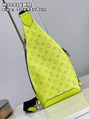 	 Bagsaaa Louis Vuitton Duo Crossbody Monogram Yellow Bag - 20 x 42 x 6 cm - 3
