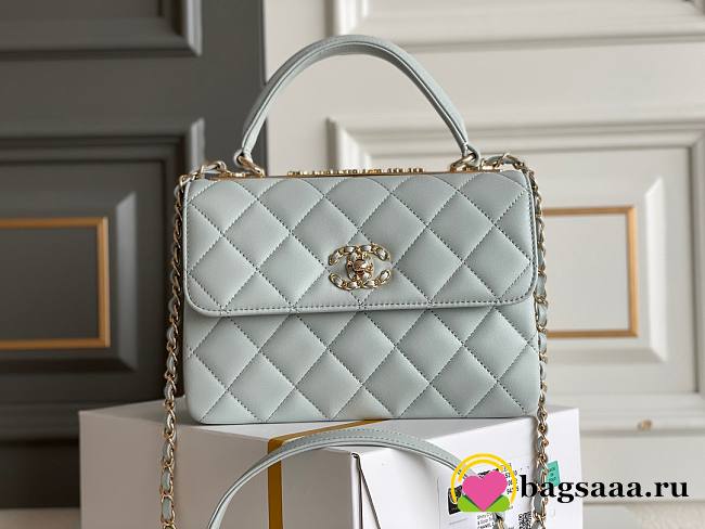 	 Bagsaaa Chanel Trendy CC Blue Bag - 25cm - 1