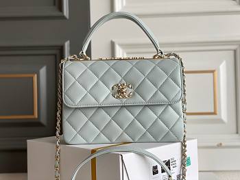 	 Bagsaaa Chanel Trendy CC Blue Bag - 25cm