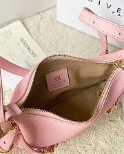 	 Bagsaaa Givenchy Pink Voyou Shoulder Bag - 24*18*3.5cm - 4