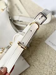 	 Bagsaaa Givenchy White Voyou Shoulder Bag - 24*18*3.5cm - 6