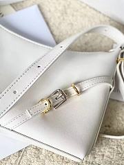 	 Bagsaaa Givenchy White Voyou Shoulder Bag - 24*18*3.5cm - 3