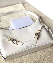 	 Bagsaaa Givenchy White Voyou Shoulder Bag - 24*18*3.5cm - 5