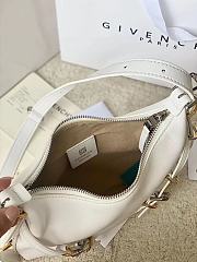 	 Bagsaaa Givenchy White Voyou Shoulder Bag - 24*18*3.5cm - 2