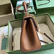 Bagsaaa Gucci Horsebit 1955 bag ebony beige - 29x20x13cm - 2