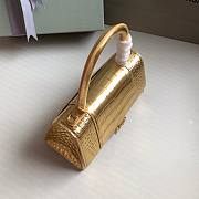 	 Bagsaaa Balenciaga Hourglass metallic tote in gold - 19x13x8cm - 5