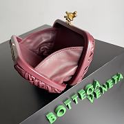 	 Bagsaa Bottega Veneta Knot Burgundy - 20x12x5.5cm - 4