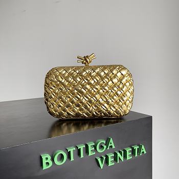 	 Bagsaa Bottega Veneta Knot Gold - 20x12x5.5cm