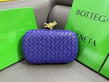 	 Bagsaa Bottega Veneta Knot Purple - 20x12x5.5cm