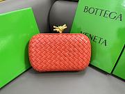 	 Bagsaa Bottega Veneta Knot Orange - 20x12x5.5cm - 1