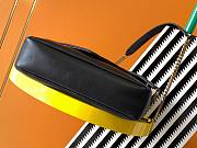 Bagsaaa YSL Calypso leather shoulder black bag - 26×14×7cm - 5