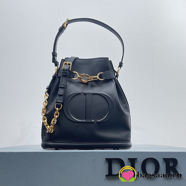 Bagsaaa Dior C'est Medium Black Bag - 24 x 10 x 24.5 cm  - 1