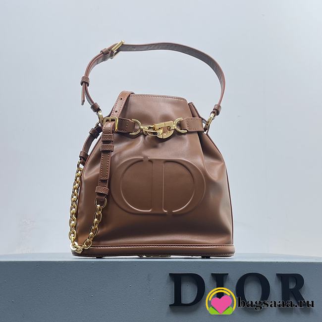 	 Bagsaaa Dior C'est Medium Brown Bag - 24 x 10 x 24.5 cm - 1