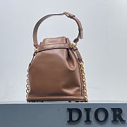 	 Bagsaaa Dior C'est Medium Brown Bag - 24 x 10 x 24.5 cm - 3