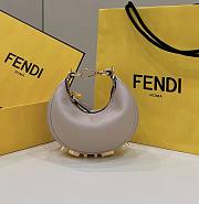 	 Bagsaaa Fendi Nano Graphy In Taupe - 16.5x14x5cm - 1