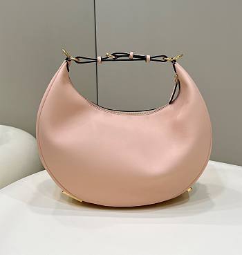 	 Bagsaaa Fendi Medium Graphy In Pink Leather Bag - 36-30-11CM