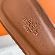 	 Bagsaaa Hermes Oran Box calfskin All Brown - 5