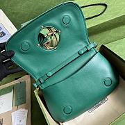 	 Bagsaaa Gucci Blondie Shoulder Bag Green Leather 28x16x4cm - 2