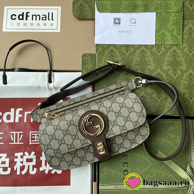 Bagsaaa Gucci Blondie Belt Bag Beige - 24x14x5cm - 1