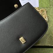 Bagsaaa Gucci Blondie Top Handle Black Bag - 23x15x11cm - 2