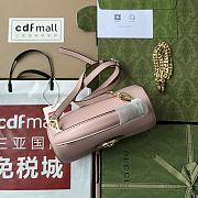 	 Bagsaaa Gucci Blondie Top Handle Pink Bag - 23x15x11cm - 2
