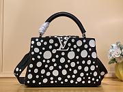 	 Bagsaaa Louis Vuitton Capucines PM YK Black/White - 31cm - 1