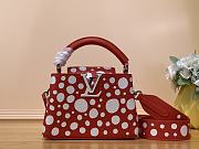 	 Bagsaaa Louis Vuitton Capucines Mini YK Red - 21 x 14 x 8cm - 1