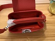 	 Bagsaaa Louis Vuitton Capucines Mini YK Red - 21 x 14 x 8cm - 5