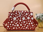 	 Bagsaaa Louis Vuitton Capucines PM YK Red - 31cm - 1