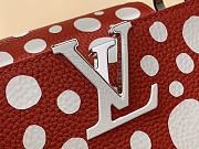 	 Bagsaaa Louis Vuitton Capucines PM YK Red - 31cm - 3