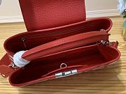 	 Bagsaaa Louis Vuitton Capucines PM YK Red - 31cm - 4