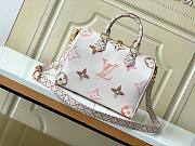 	 Bagsaaa Louis Vuitton By The Pool Speedy Bandoulière 25 Beige - 25 x 19 x 15 cm - 5