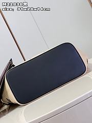 Bagsaaa Louis Vuitton Neverfull MM Light Beige with Lotus cotton - 31 x 28 x 14 cm - 3