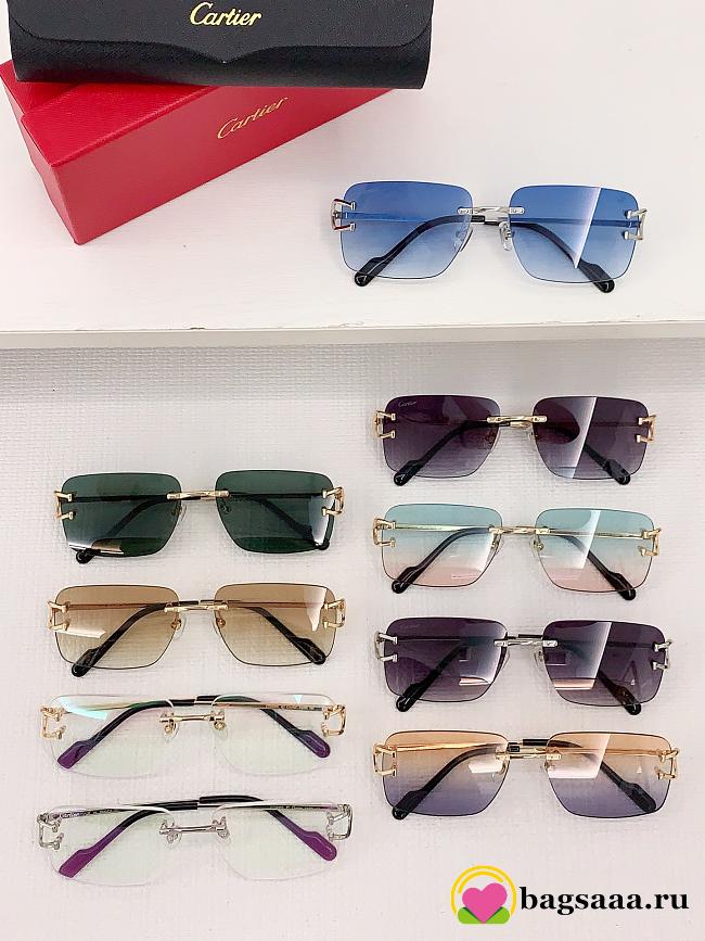 Bagsaaa Cartier C Decor Sunglasses  - 1
