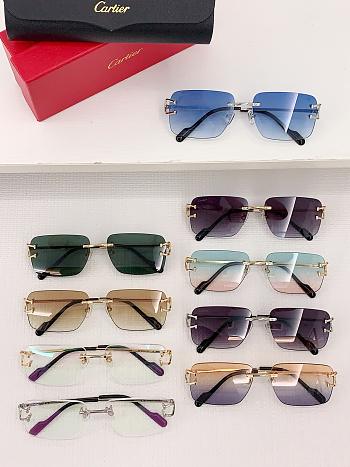 Bagsaaa Cartier C Decor Sunglasses 