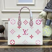 Bagsaaa Louis Vuitton By The Pool Onthego MM Pink - 35*27*14CM - 1