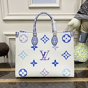 	 Bagsaaa Louis Vuitton By The Pool Onthego MM Blue - 35*27*14CM - 1